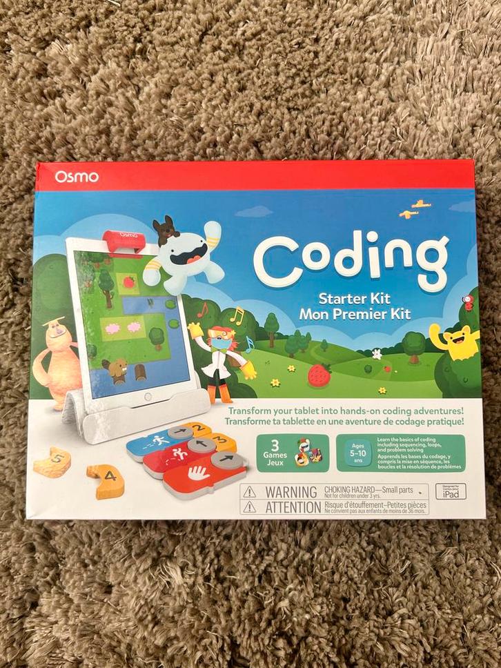 Osmo Coding Starter Kit voor iPad, Kinderen en Baby's, Speelgoed | Educatief en Creatief, Zo goed als nieuw, Ontdekken, Ophalen of Verzenden