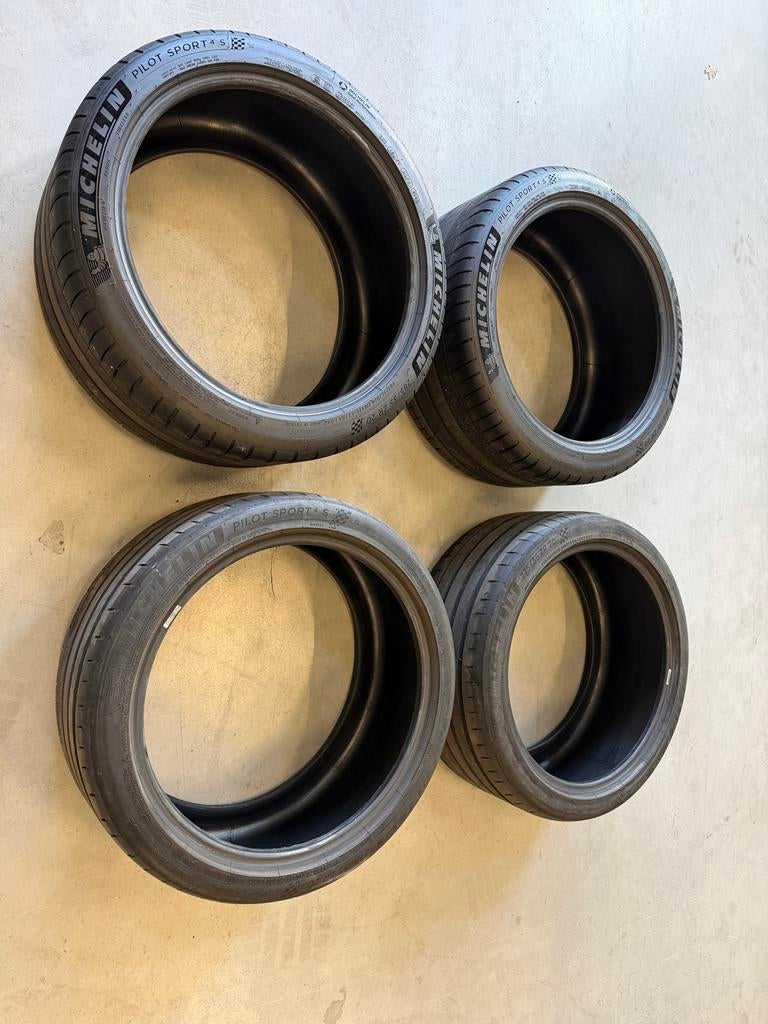 Michelin Pilot Sport 4S banden 20 inch, Auto-onderdelen, Banden en Velgen, Ophalen, Gebruikt, 285 mm, Band(en)