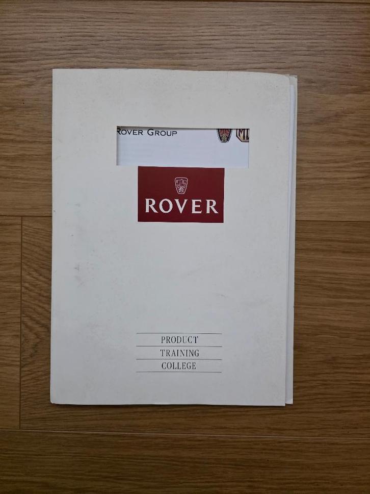 Rover 75 V8 MG 260 Introductie After Sales training, Auto diversen, Handleidingen en Instructieboekjes, Ophalen