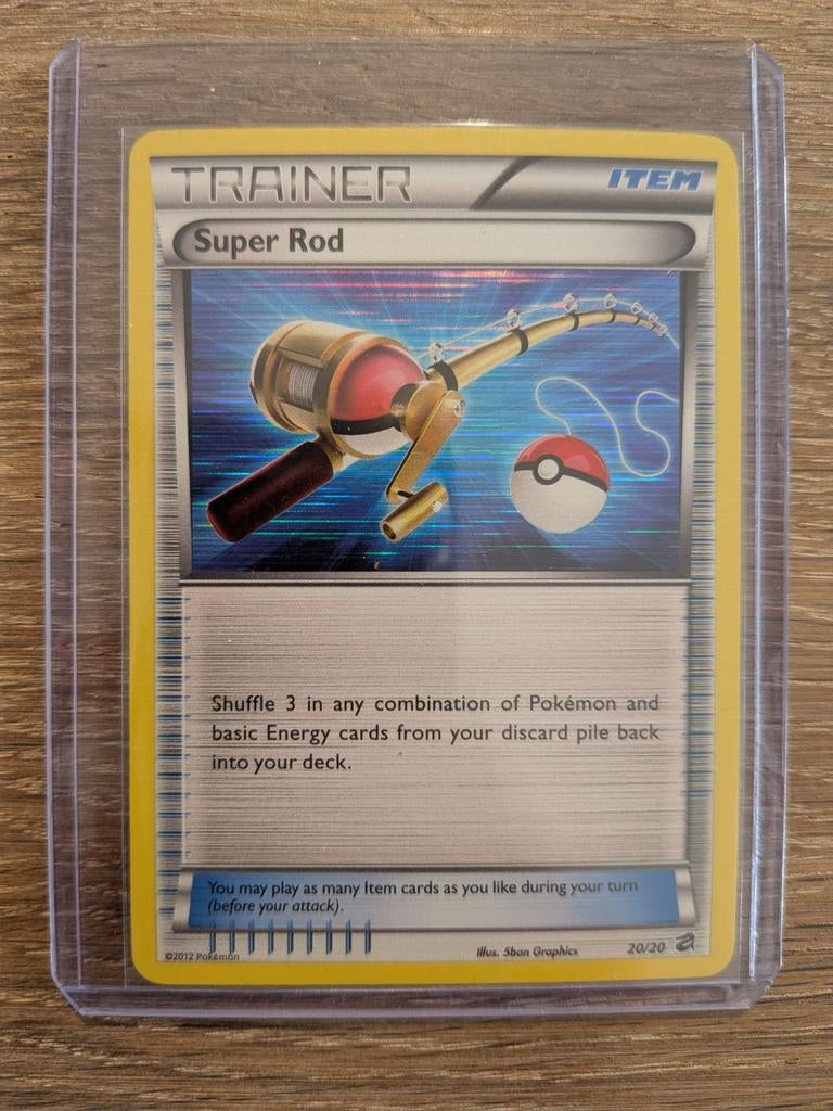 Super Rod uit Dragon Vault 20/20, Ophalen of Verzenden, Zo goed als nieuw, Losse kaart, Foil