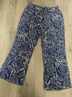 FSTVL ( ms mode ) luchtige broek met rekbare taille maat 48, Blauw, Maat 46/48 (XL) of groter, Ophalen of Verzenden, Zo goed als nieuw