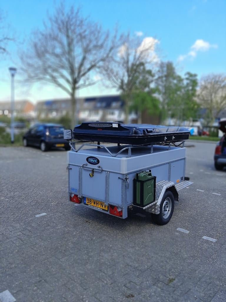 caravans en kamperen, Caravans en Kamperen, Caravans, Particulier, tot en met 2, 500 - 750 kg, Overige, Overige merken, Disselslot