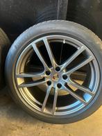Orginele Porsche velgen met zomerbanden, Gebruikt, 285 mm, Banden en Velgen, Terreinwagen