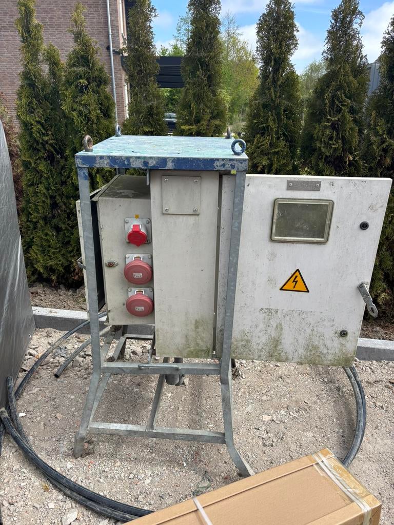 Bouwstroomkast, Doe-het-zelf en Verbouw, Elektra en Kabels, Zo goed als nieuw, Overige typen, Ophalen