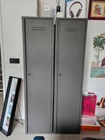 IKEA IVAR LOCKERKASTJES 2 STUKS - Grijs metalen opbergkasten, Ophalen, Zo goed als nieuw, Industrieel