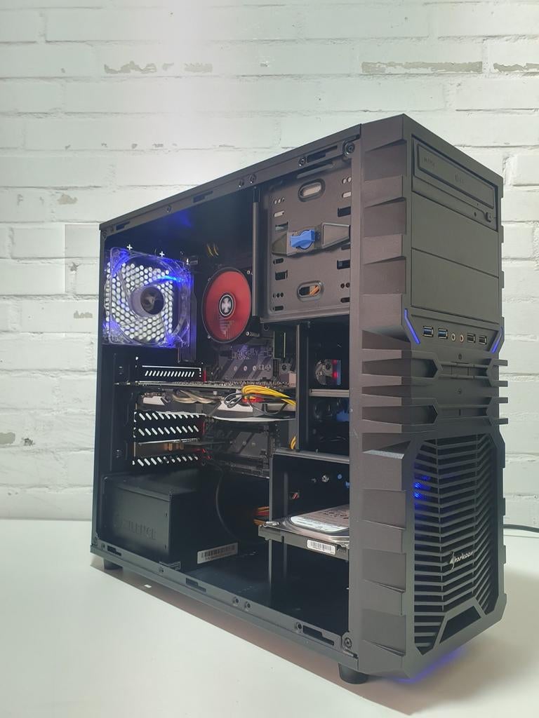 Game PC i7-7700K GTX 1070 16GB RAM 1.25TB Opslag Windows 11, Computers en Software, Desktop Pc's, ., Ophalen of Verzenden, Zo goed als nieuw