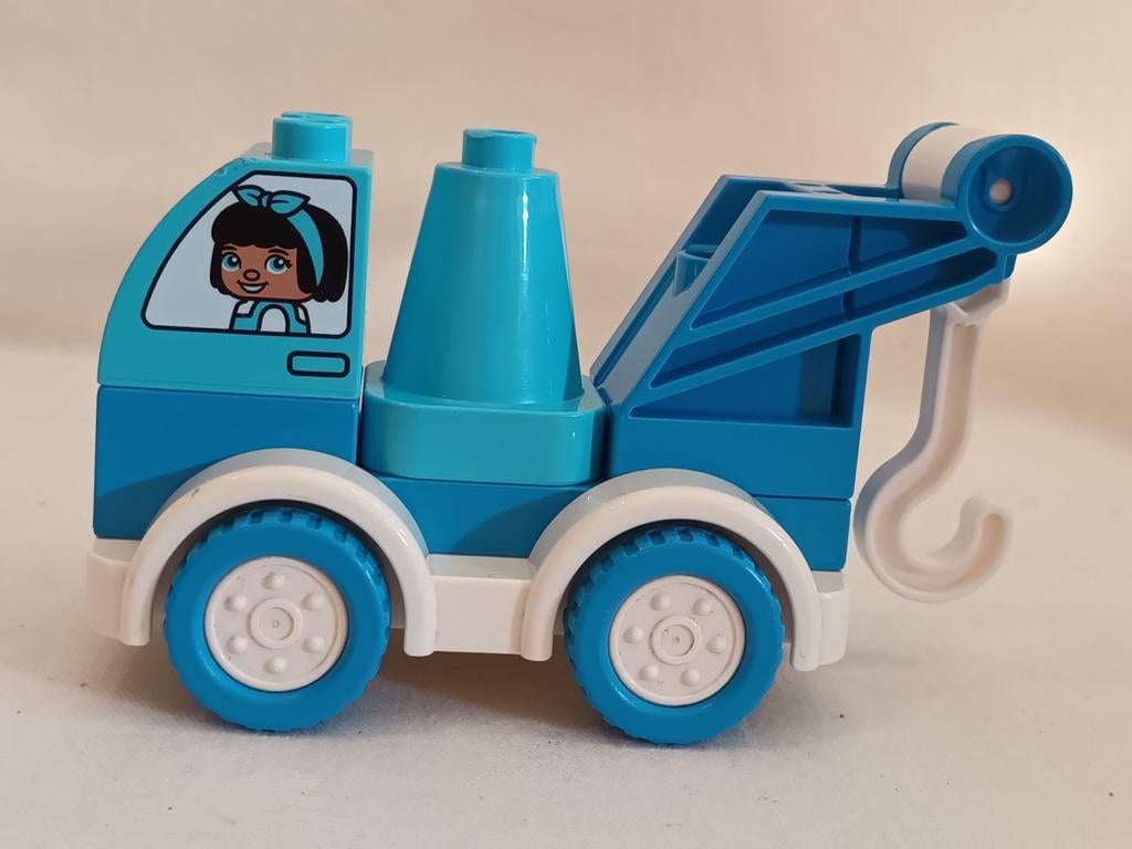 Duplo 10918 Mijn Eerste Sleepwagen Sleepauto, Ophalen of Verzenden, Zo goed als nieuw, Complete set, Duplo