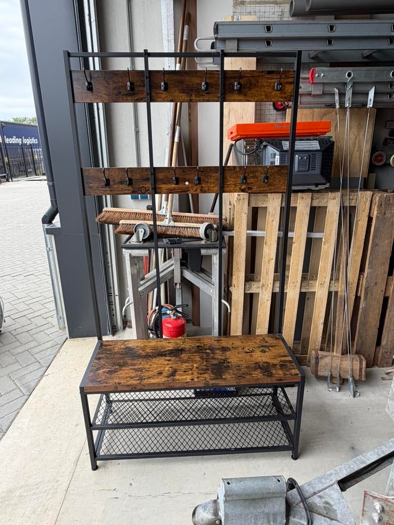 Kapstok met schoennen rek nog zeer netjes geen beschadiging, Huis en Inrichting, Ophalen, Zo goed als nieuw