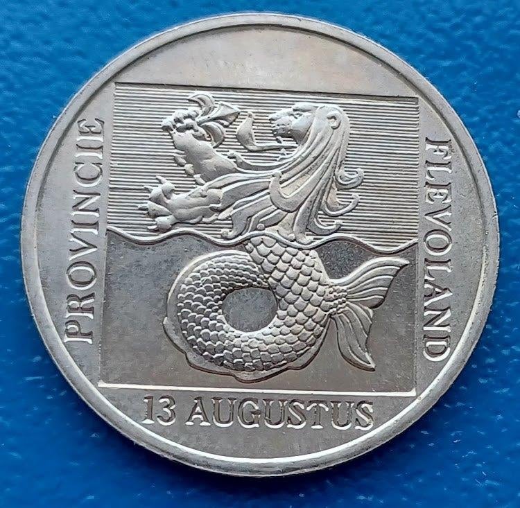 Provinciepenning Flevoland PTT Post - 2002, Verzenden, Overige materialen, Nederland