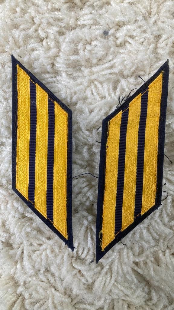 Militairia strepen, Ophalen of Verzenden, Landmacht, Nederland, Embleem of Badge