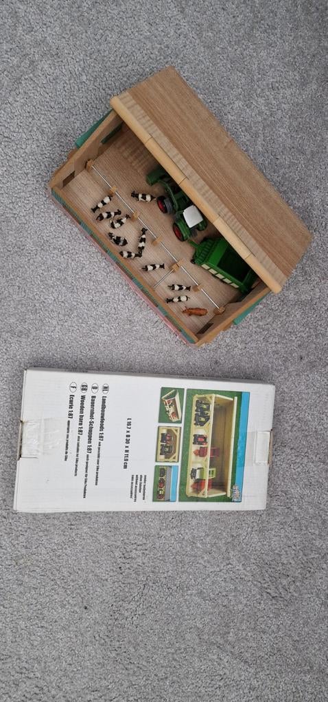 Siku Schuur/Stal en Landbouwloods 1:87, Overige merken, Gebruikt, 1:50 of kleiner, Overige typen