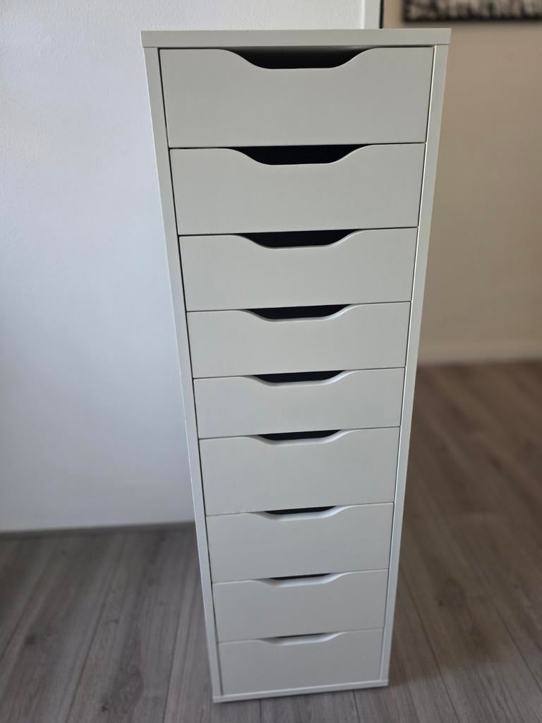 Ikea Alex ladekast, Huis en Inrichting, Kasten | Ladekasten, Ophalen, Minder dan 50 cm, 5 laden of meer, Zo goed als nieuw