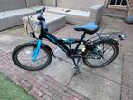 Kinderfiets te koop blauw zwart 18 inch, Fietsen en Brommers, Fietsen | Jongens, Ophalen, Zo goed als nieuw, 18 inch