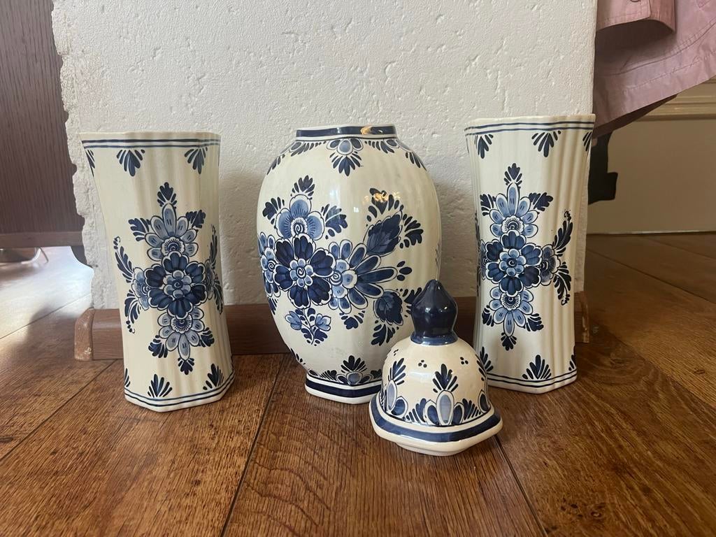 Delfts blauw kaststel, Ophalen