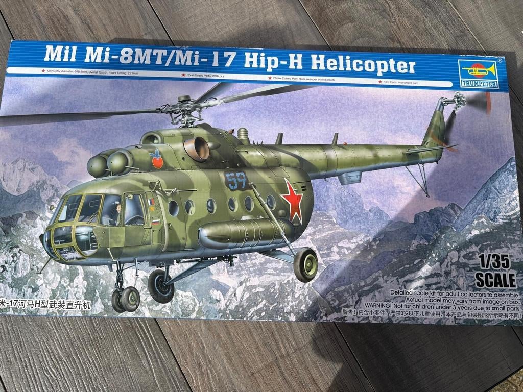 MIL MI-8MT/MI-I7, Ophalen of Verzenden, 1:72 tot 1:144, Overige merken