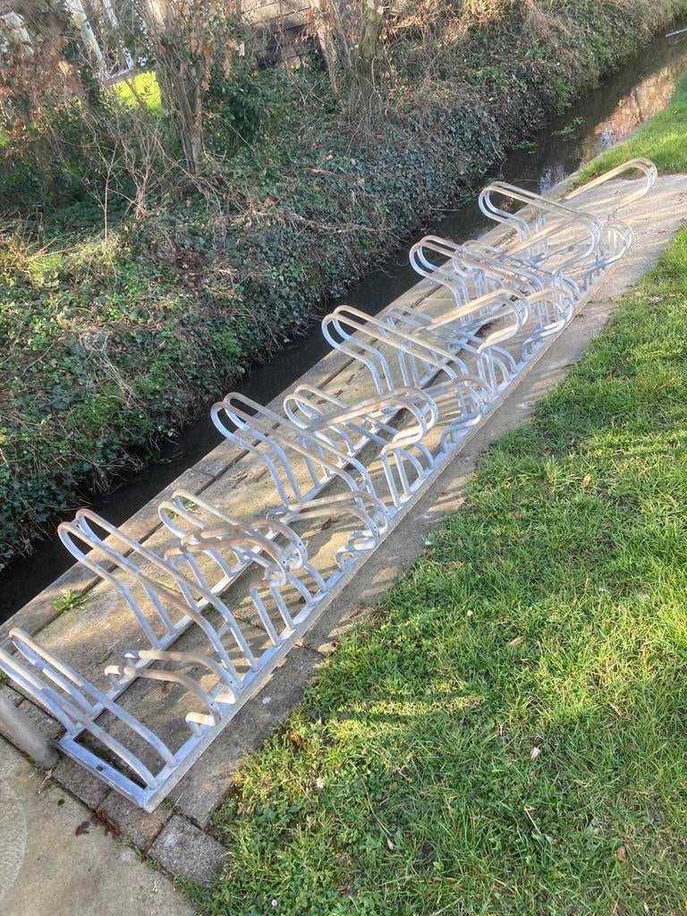 Fietsenrek voor 20 fietsen, Ophalen of Verzenden, Zo goed als nieuw