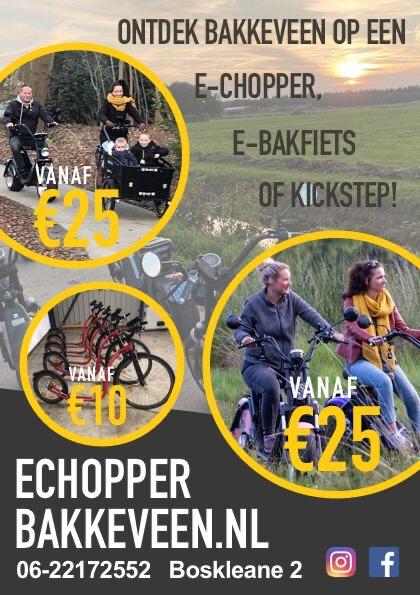 E chopper bakkeveen, Ophalen of Verzenden