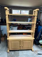 Massief eikenhouten kast geverfd, Ophalen, Gebruikt