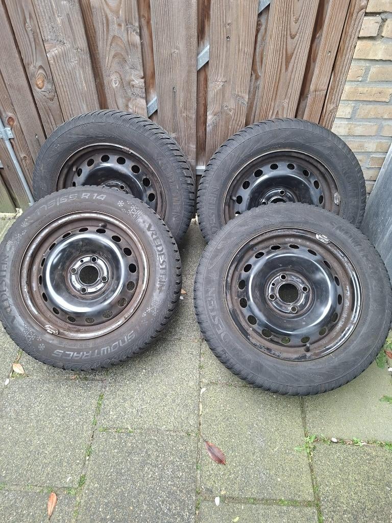 4 stuks Winterbanden Vredestein Snowtrac 3  ( 175/65 R 14 ), Ophalen, Gebruikt