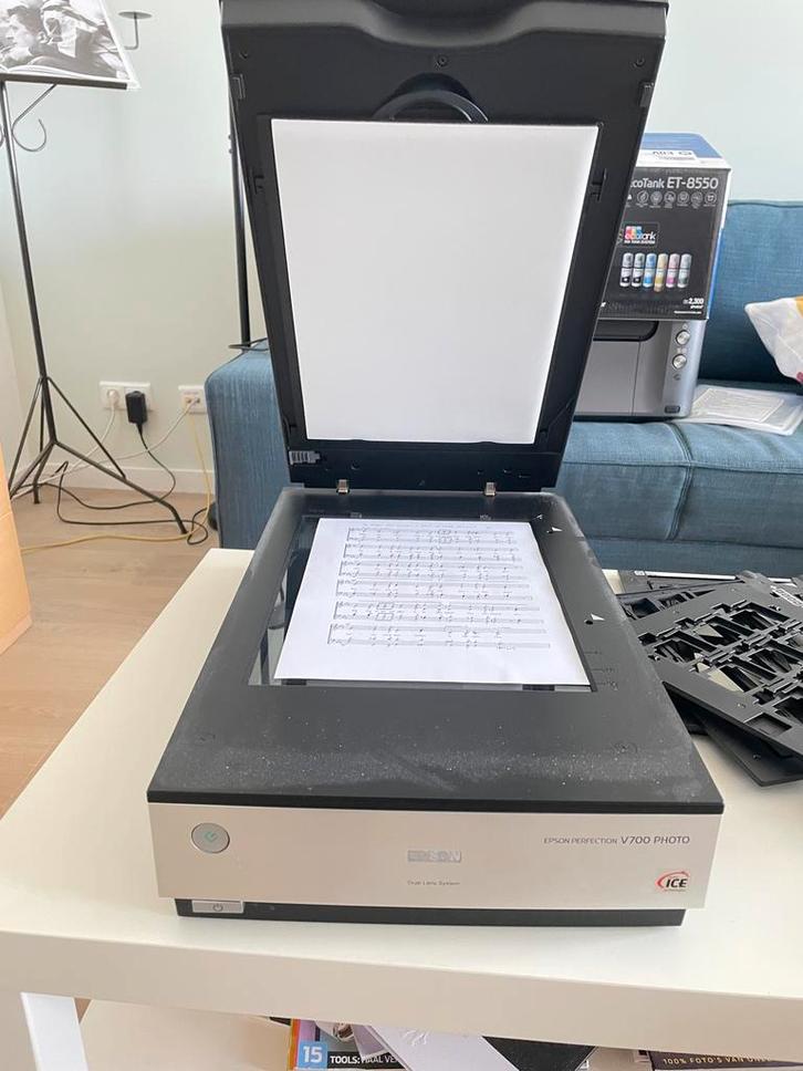 Epson Perfection V700 Fotoscanapparaat, Computers en Software, Scanners, Gebruikt, Fotoscanner, MacOS, Ophalen