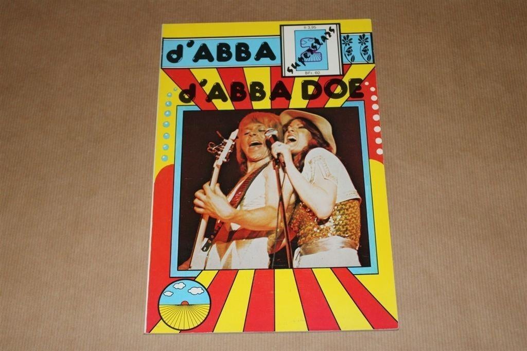 ABBA - Superstars uitgave - 1977, Verzamelen, Ophalen of Verzenden, Zo goed als nieuw, Boek, Tijdschrift of Artikel