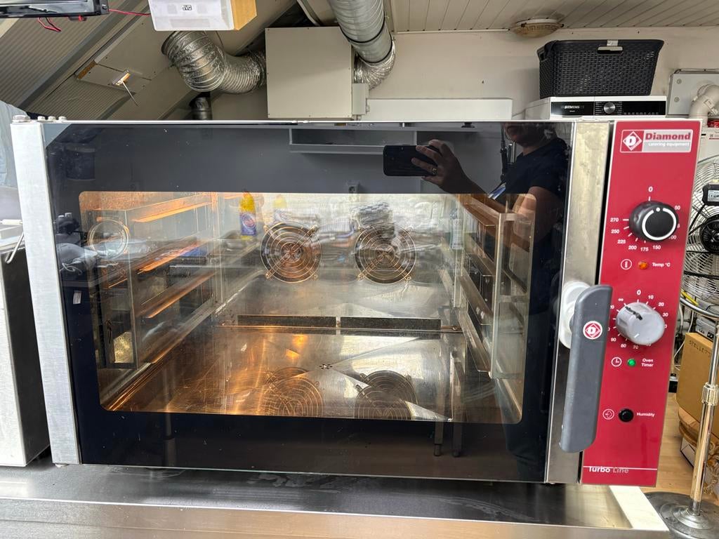 Hetelucht oven Diamond Turbo Line Gastronorm Oven 380V, Ophalen, Gebruikt, Ovens, Magnetrons en Steamers