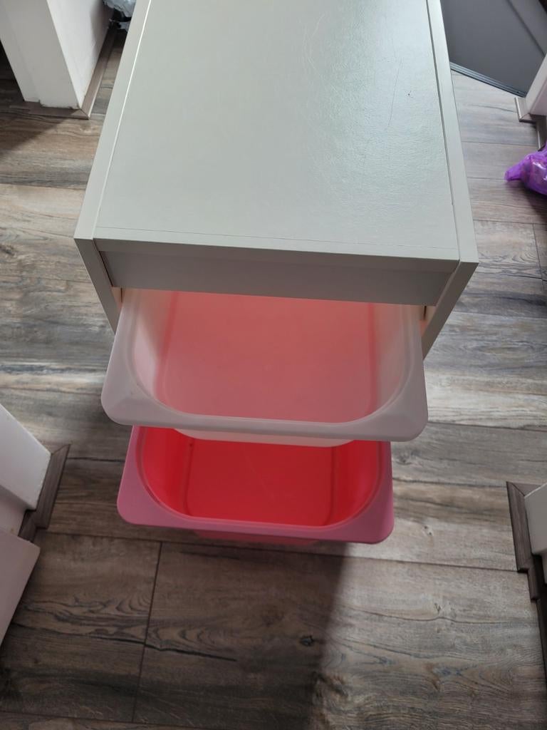 IKEA TROFAST kast met lades en bakken (34x44x56 cm), Ophalen, Gebruikt, Kast