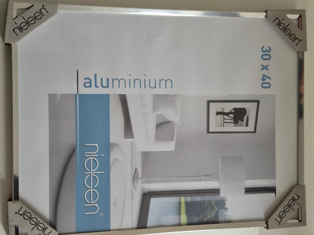 Aluminium foto wissellijst te koop, Huis en Inrichting, Woonaccessoires | Lijsten, Minder dan 50 cm, Metaal of Aluminium, Nieuw