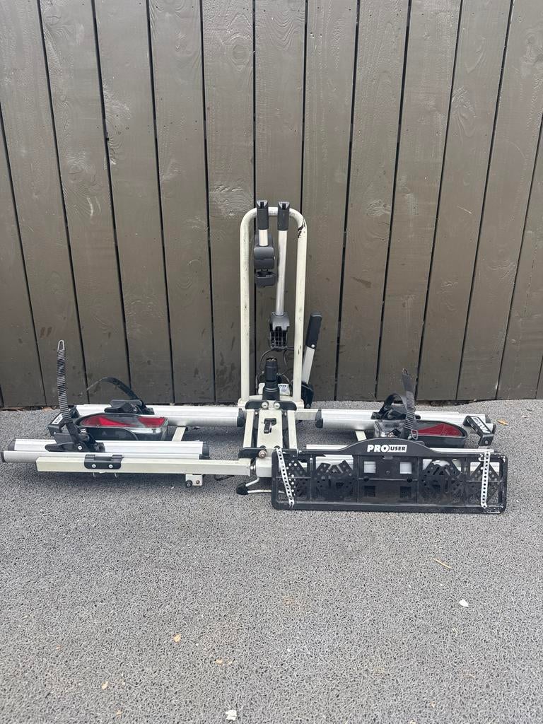Pro-User Diamant fietsendrager, Gebruikt, Ophalen of Verzenden, 2 fietsen, Trekhaakdrager
