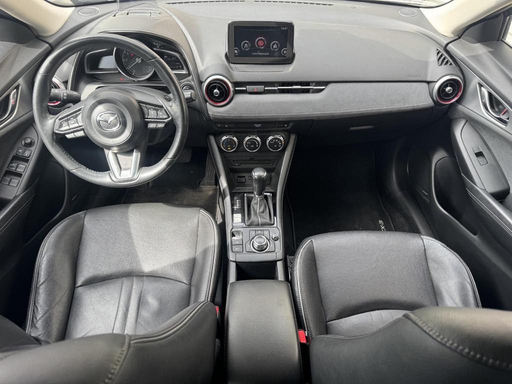 Mazda CX-3 2.0 SkyActiv-G 120 GT-M | Achteruitrijcamera | St, Auto's, Mazda, 1998 cc, Gebruikt, 4 cilinders, Leder en Stof