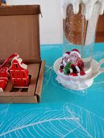 Kerstkaars met glitter en verlichting zgan zie alle foto's, Diversen, Kerst, Ophalen of Verzenden