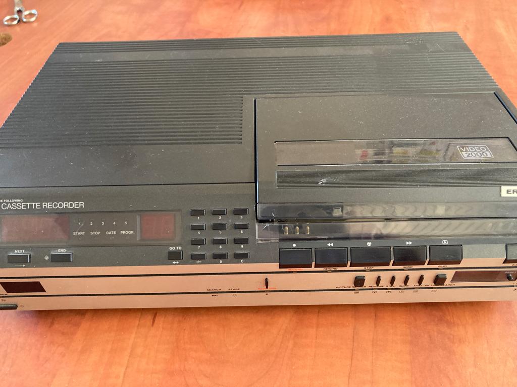 Video 2000, Audio, Tv en Foto, Videospelers, Ophalen, Gebruikt, Video 2000-speler of -recorder