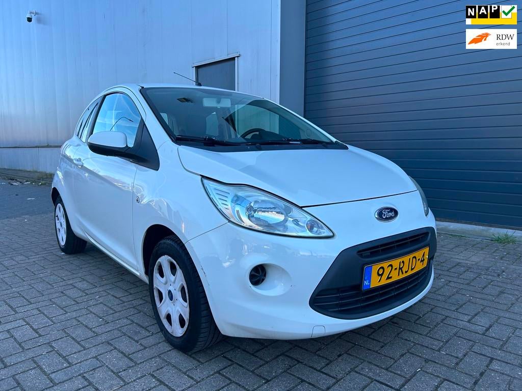Ford Ka 1.2i Comfort S/S AIRCO NAP APK 2011, Voorwielaandrijving, Euro 5, Stof, Gebruikt