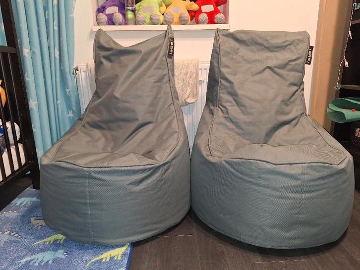 Zitzakken, Huis en Inrichting, Zitzakken, Zo goed als nieuw, Zitzak, Grijs, Ophalen