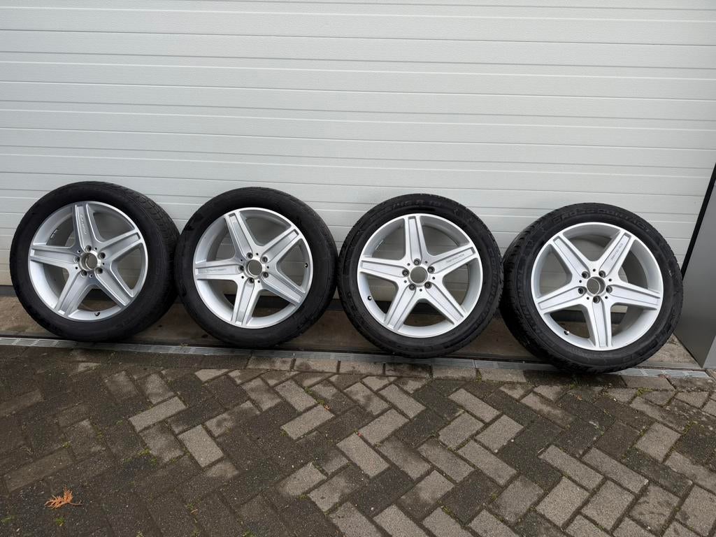 Mercedes GLK x204 19” amg velgen breedset origineel mb, Gebruikt, Banden en Velgen, 235 mm, Personenwagen