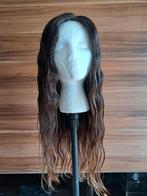 Pruik van 100% echt haar, kan gekleurd en gestyled worden, Sieraden, Tassen en Uiterlijk, Ophalen of Verzenden