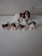 Hondenfamilie moeder met pups, Ophalen of Verzenden, Zo goed als nieuw, Hond of Kat, Beeldje of Figuurtje