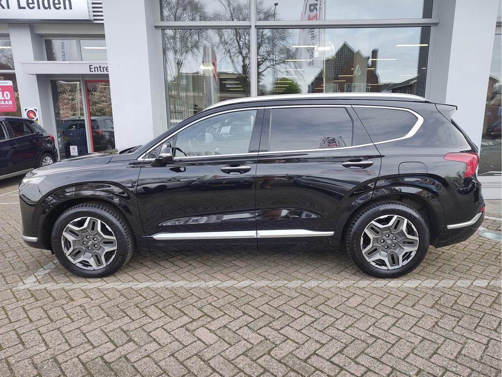Hyundai Santa Fe 1.6 T-GDI HEV 5P AWD PREMIUM SKY AUT. Trekh, 12 maanden, Santa Fe, Gebruikt, 4 cilinders