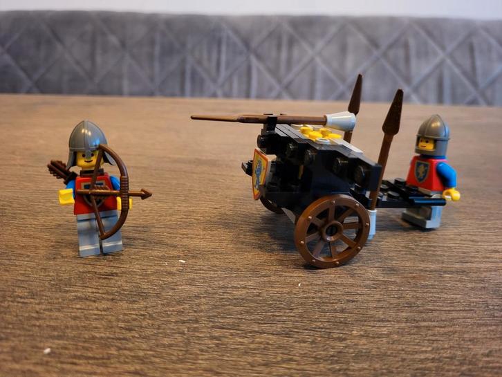 Lego Castle 6012 Compleet - Ridder met Katapult, Kinderen en Baby's, Speelgoed | Duplo en Lego, Gebruikt, Lego, Complete set, Ophalen of Verzenden