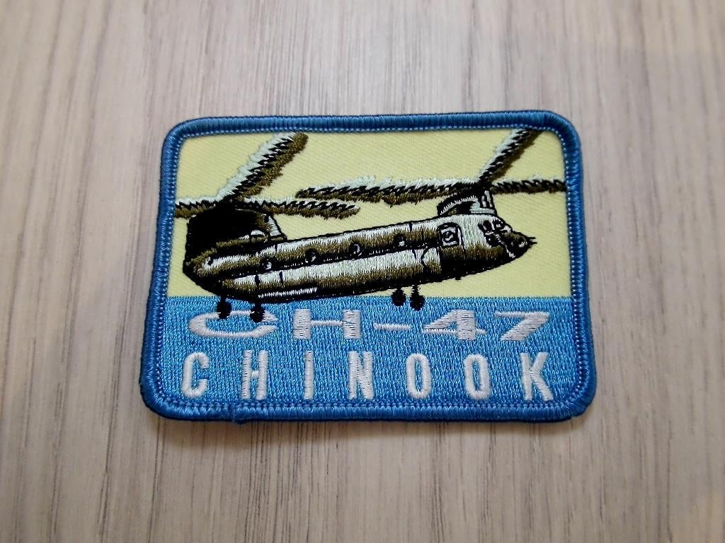 Patch CH-47 Chinook, Verzenden, Luchtmacht, Nederland, Embleem of Badge