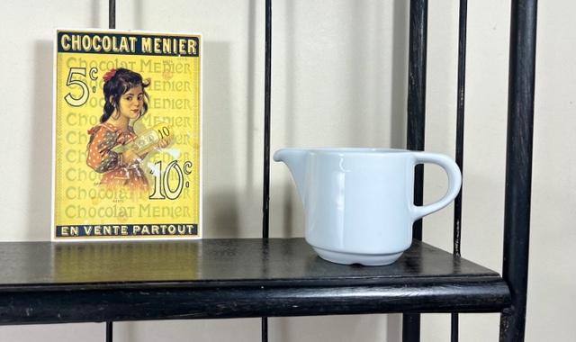 Pillivuyt melkkannetje wit porselein, Huis en Inrichting, Keuken | Servies, Overige typen, Ophalen of Verzenden, Zo goed als nieuw