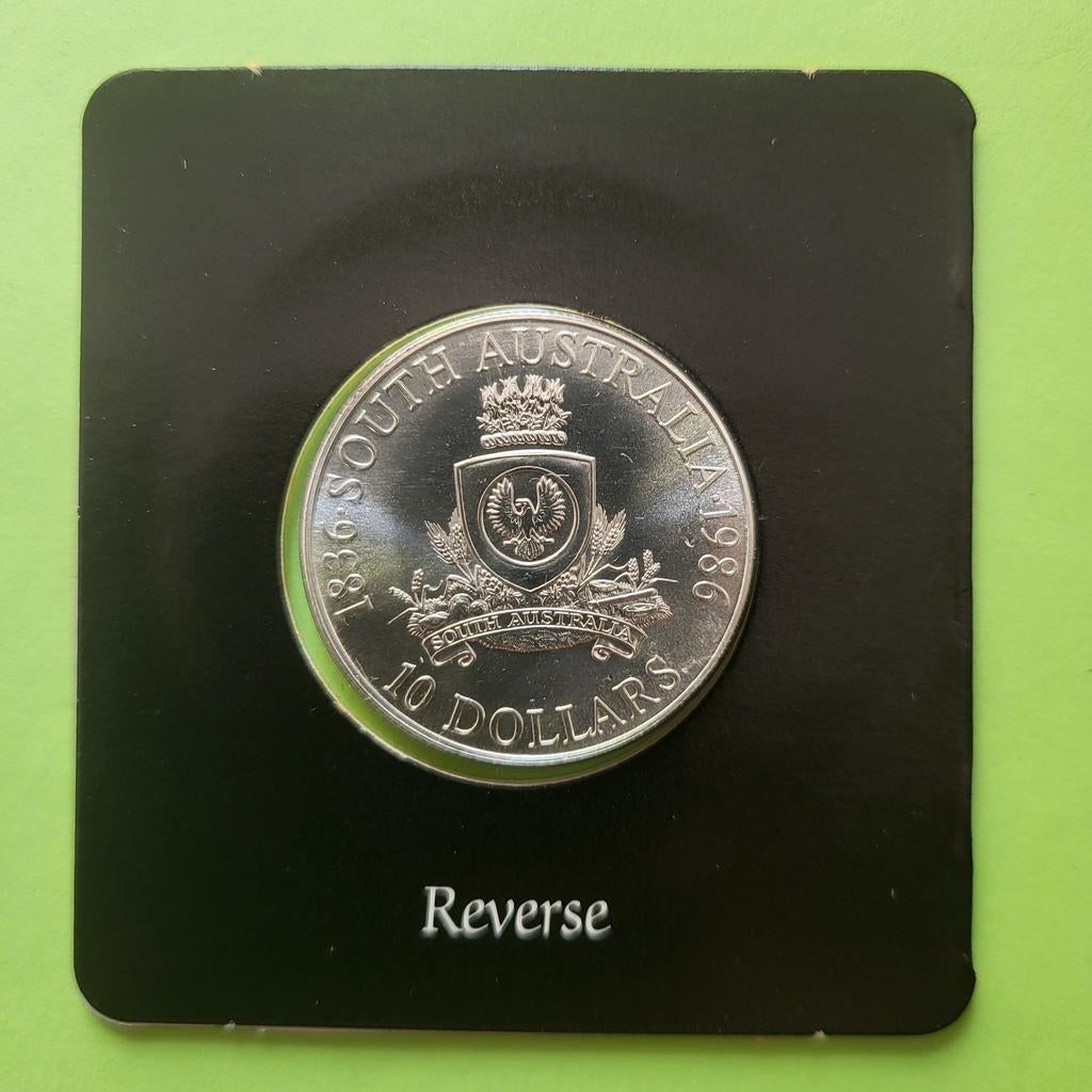 Australia 1986 proof - 20 gram .925 zilver - spot, Verzenden, Zilver