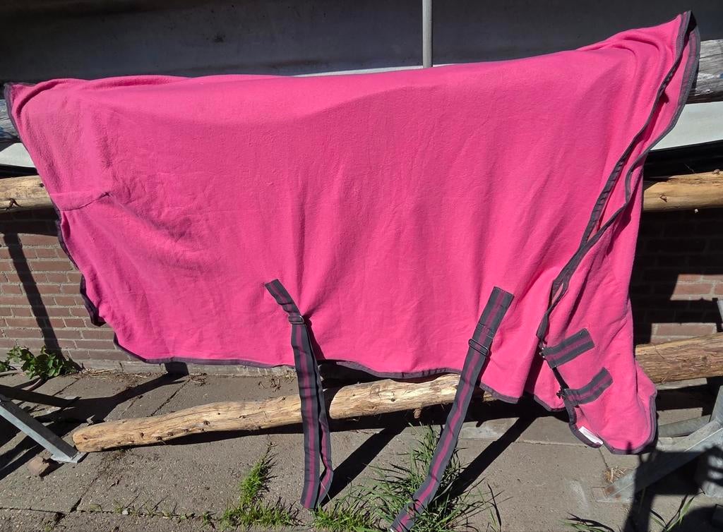 Epplejeck fleecedeken maat 195cm., Dieren en Toebehoren, Paarden en Pony's | Dekens en Dekjes, Full (L), Epplejeck, Deken, Fleece