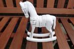 Decoratie wit houten paard, Ophalen of Verzenden, Zo goed als nieuw
