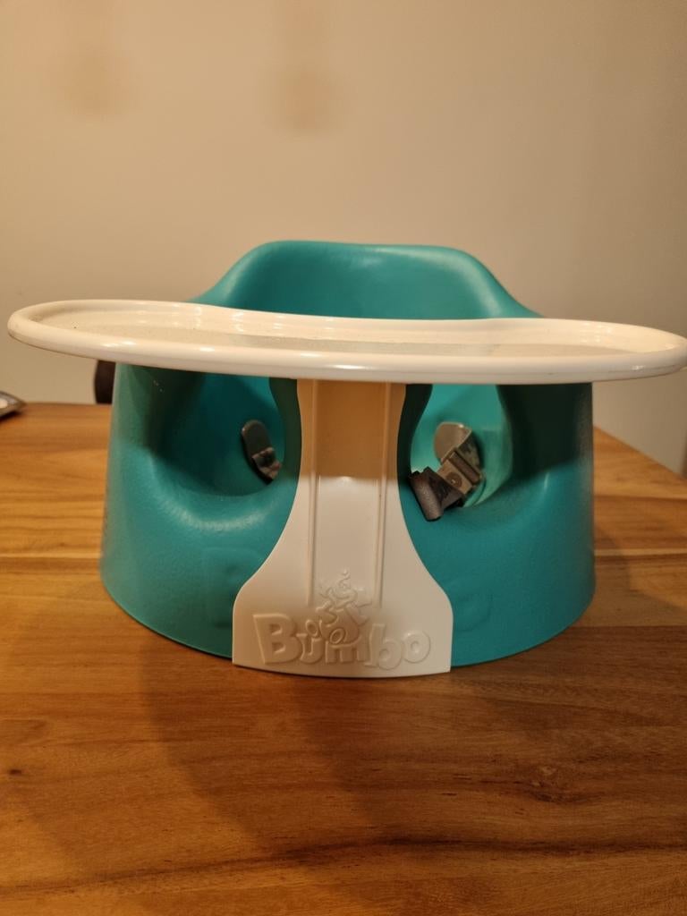 Bumbo Babyzitje met speel-/eetblad, Ophalen of Verzenden, Gebruikt, Overige typen, Gordel(s)