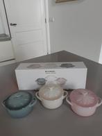 Le Creuset Sunflower Mini Cocottes Set, Ophalen of Verzenden, Nieuw, Overige stijlen