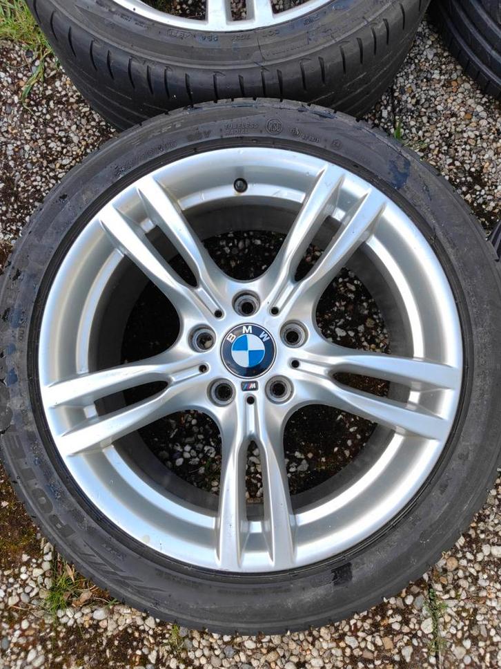 BMW F30 3 Serie M Breedset Style 400M Zomerbanden, Auto-onderdelen, Banden en Velgen, Banden en Velgen, Zomerbanden, 18 inch, 225 mm