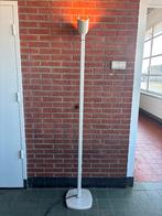 WITTE MODERNE UPLIGHTER VLOERLAMP, Huis en Inrichting, Lampen | Vloerlampen, Ophalen, Gebruikt, Metaal, 150 tot 200 cm