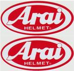 Arai Helmet sticker set #10, Ophalen of Verzenden