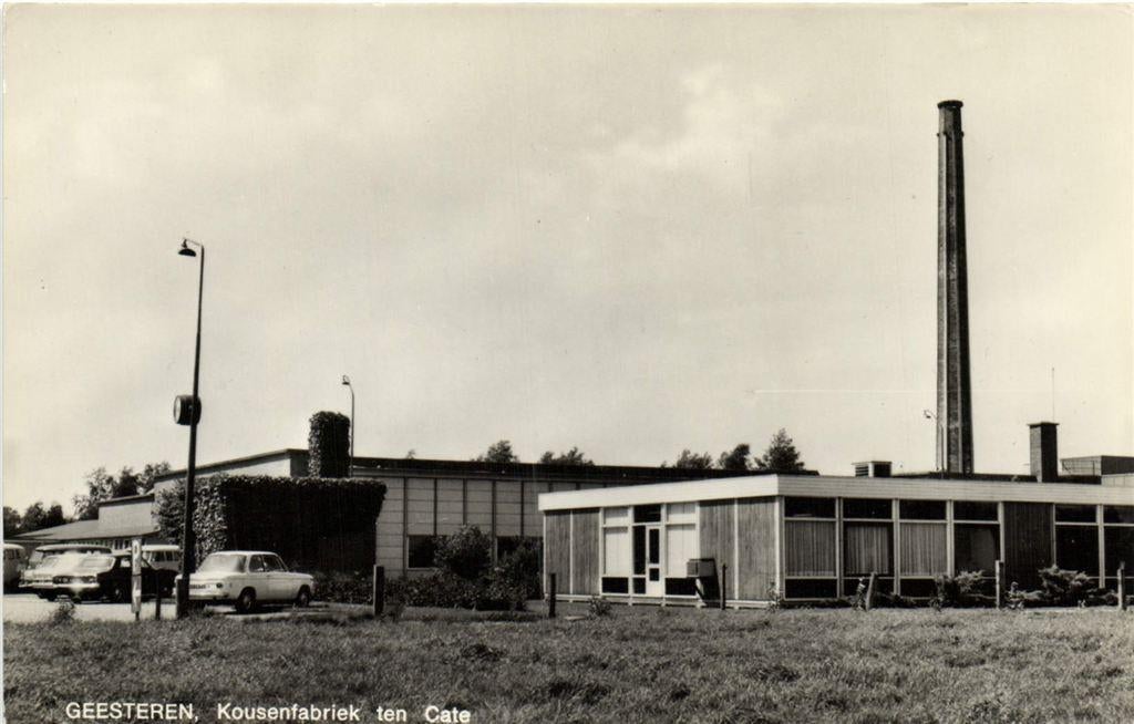 Geesteren, Kousenfabriek ten Cate - ongelopen, Ophalen of Verzenden, Voor 1920, Ongelopen, Noord-Brabant